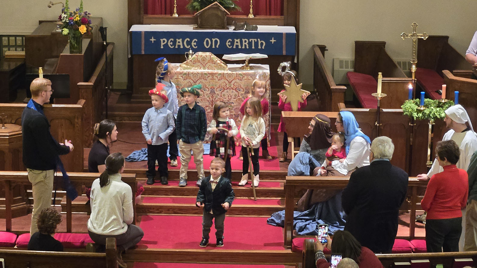 Christmas program at Trinity